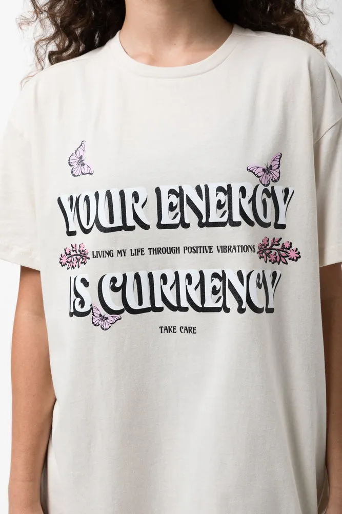 Currency Sleepshirt Cream sold by Ackermas product image thumbnail 4