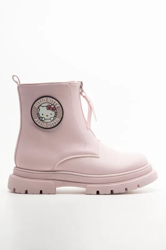 Hello Kitty Chelsea Boots Pink sold by Ackermas