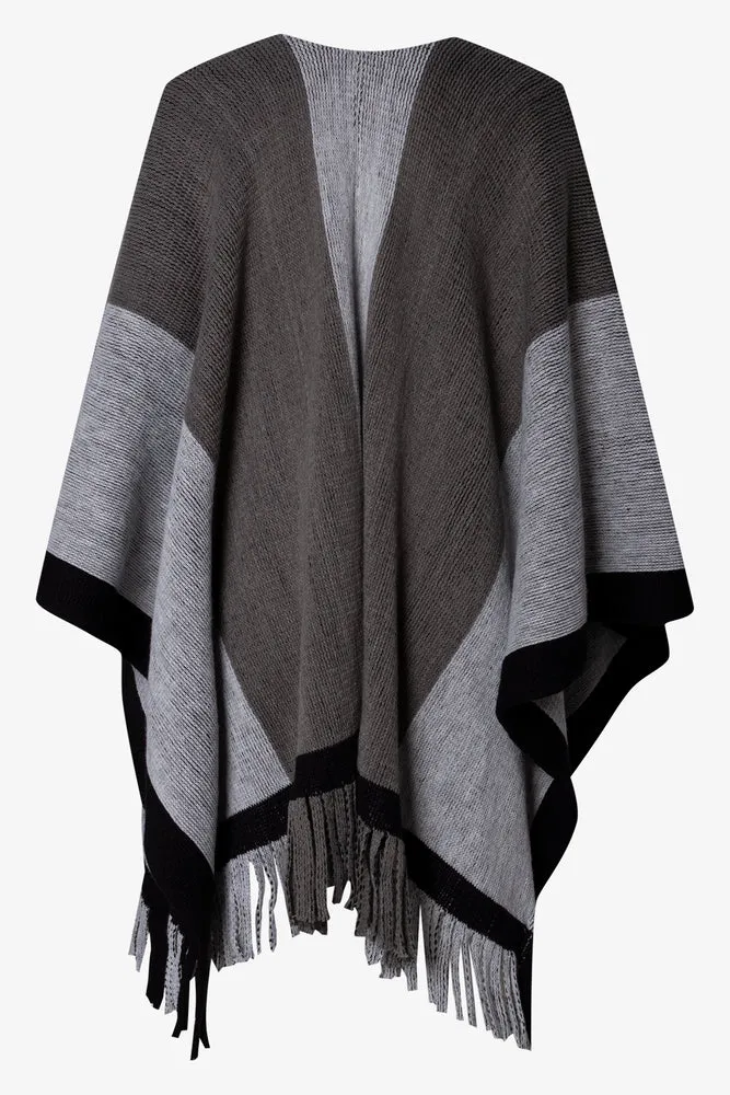 Stripe Shawl Grey sold by Ackermas product image thumbnail 2