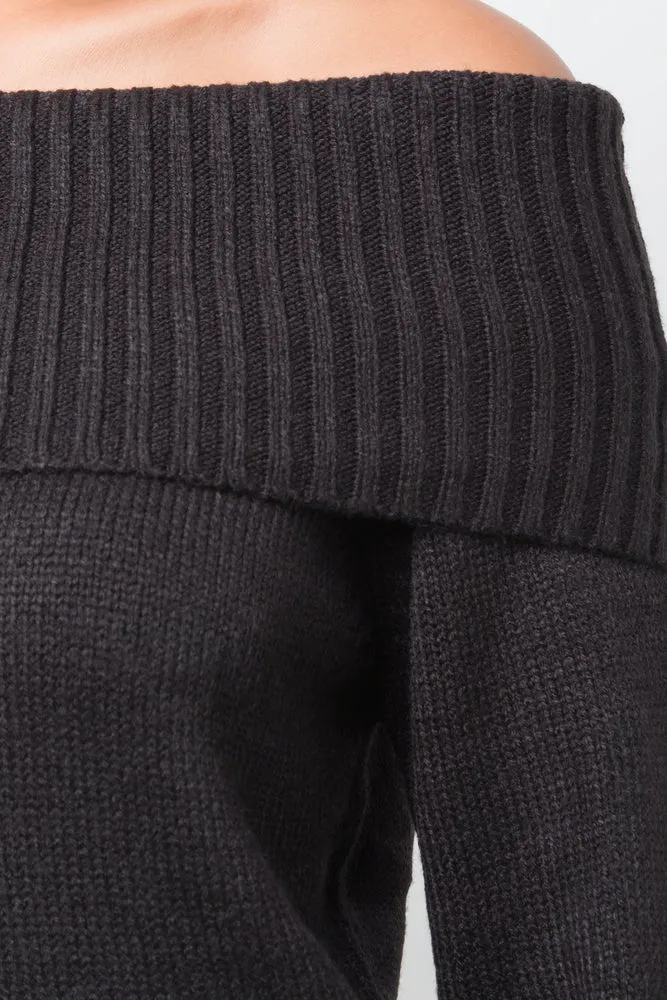 Off The Shoulder Jersey Black sold by Ackermas product image thumbnail 4