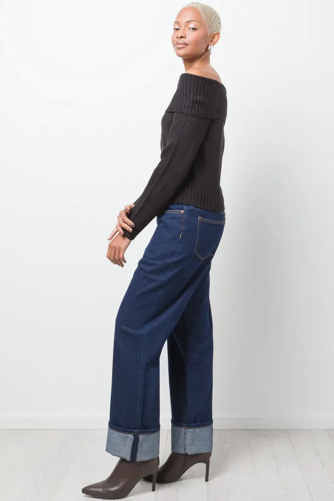 Off The Shoulder Jersey Black sold by Ackermas product image thumbnail 2