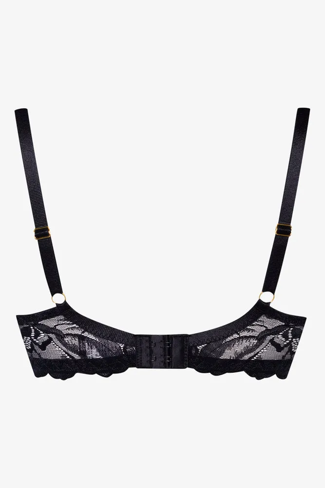 2 Pack Lace Balconette Bra Natural And Black sold by Ackermas product image thumbnail 4