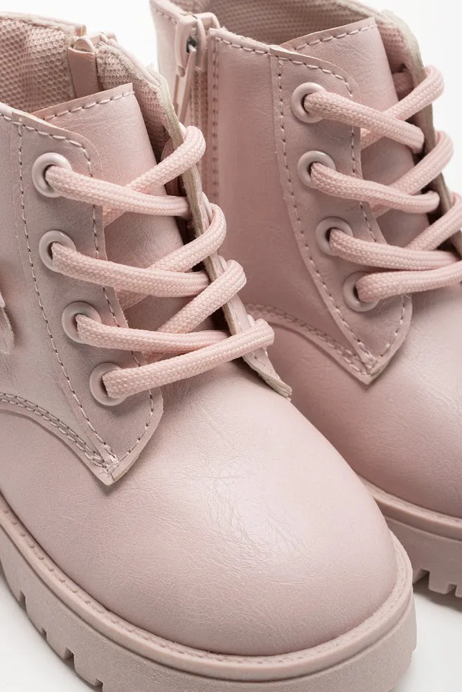 Flower Trim Boots Pink sold by Ackermas product image thumbnail 3