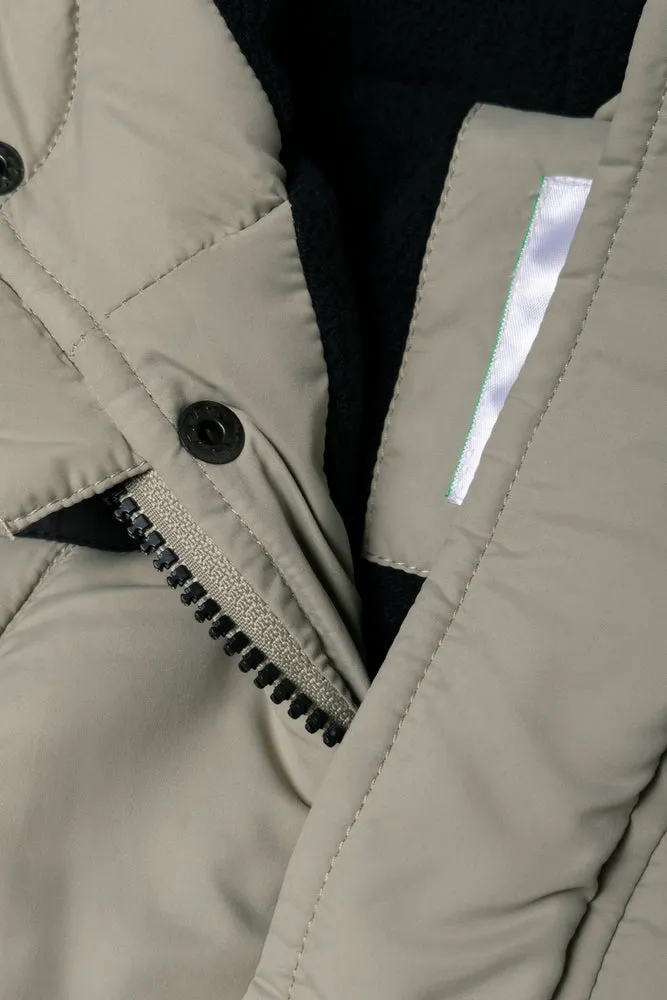 Hooded Puffer Parka Jacket Green sold by Ackermas product image thumbnail 2