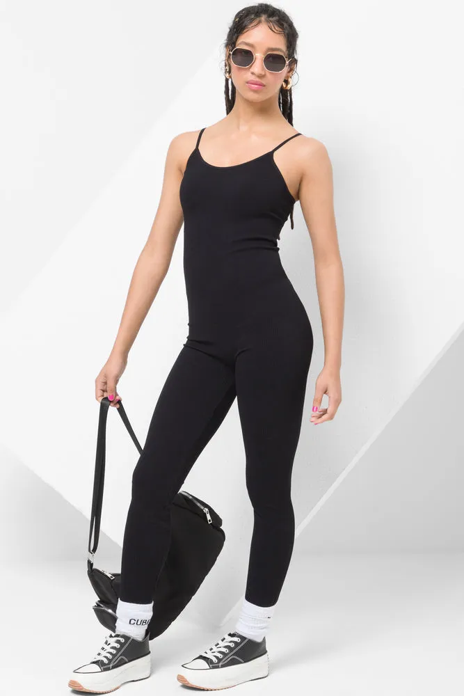 Seamless Jumpsuit Black sold by Ackermas product image thumbnail 2