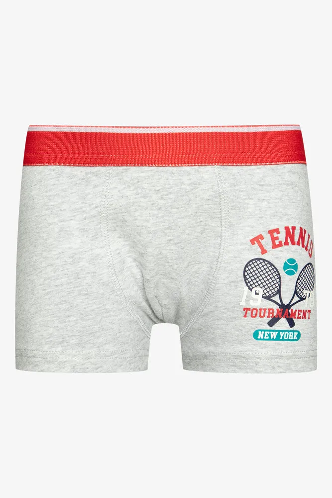 3 Pack Tennis Boxers Grey, Red And Green sold by Ackermas product image thumbnail 4