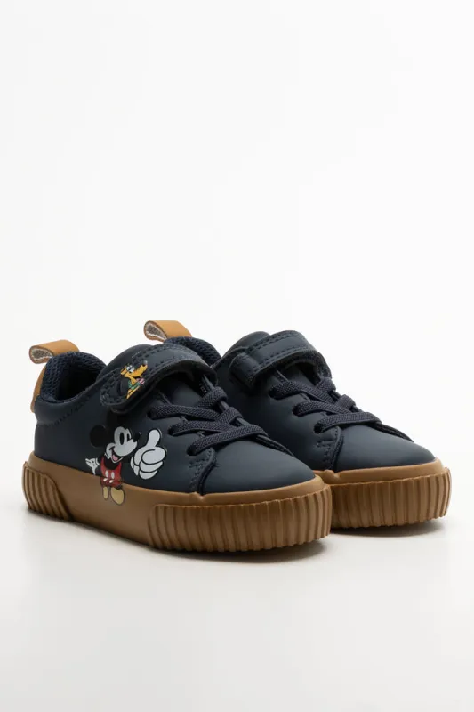 Mickey Mouse Sneakers Navy sold by Ackermas