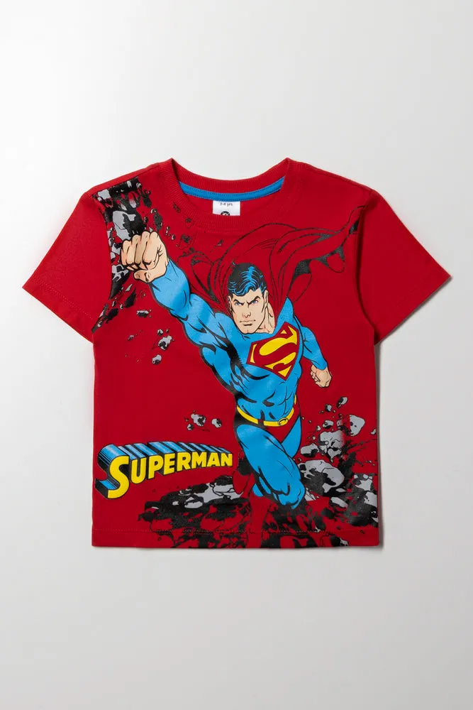 Superman T-Shirt Red sold by Ackermas