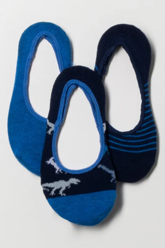 3 Pack Dinosaur Secret Socks Blue sold by Ackermas
