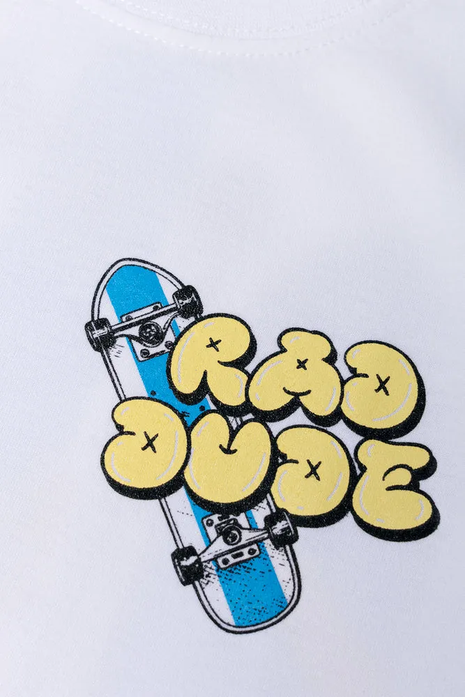 Short Sleeve T-Shirt White sold by Ackermas product image thumbnail 2