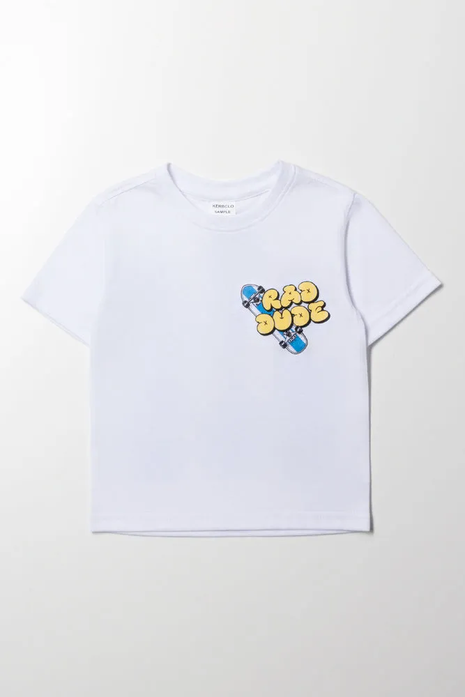 Short Sleeve T-Shirt White sold by Ackermas