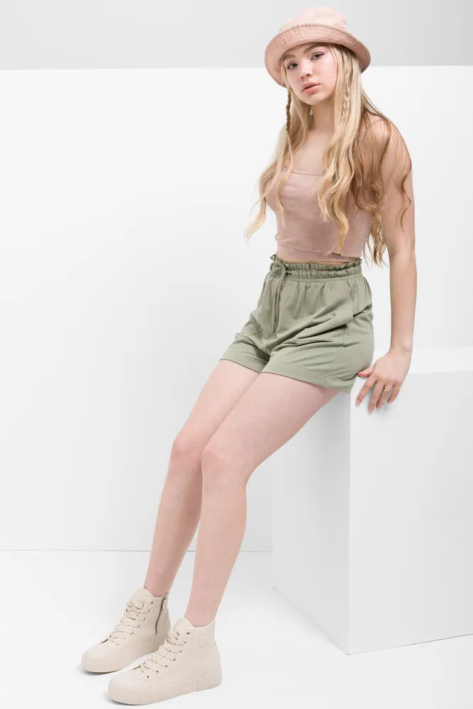 Seamless Rib Vest Natural sold by Ackermas