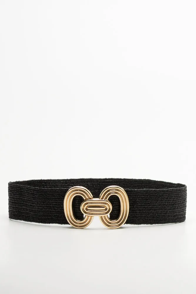 Luxe Belt Black sold by Ackermas