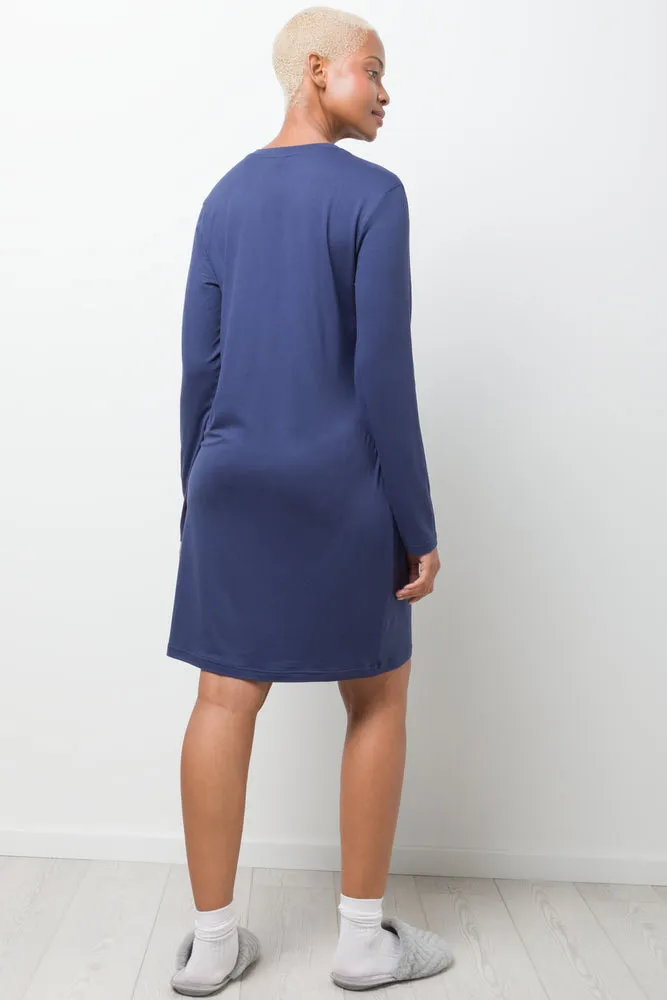 Good Morning Sleepshirt Navy sold by Ackermas product image thumbnail 3