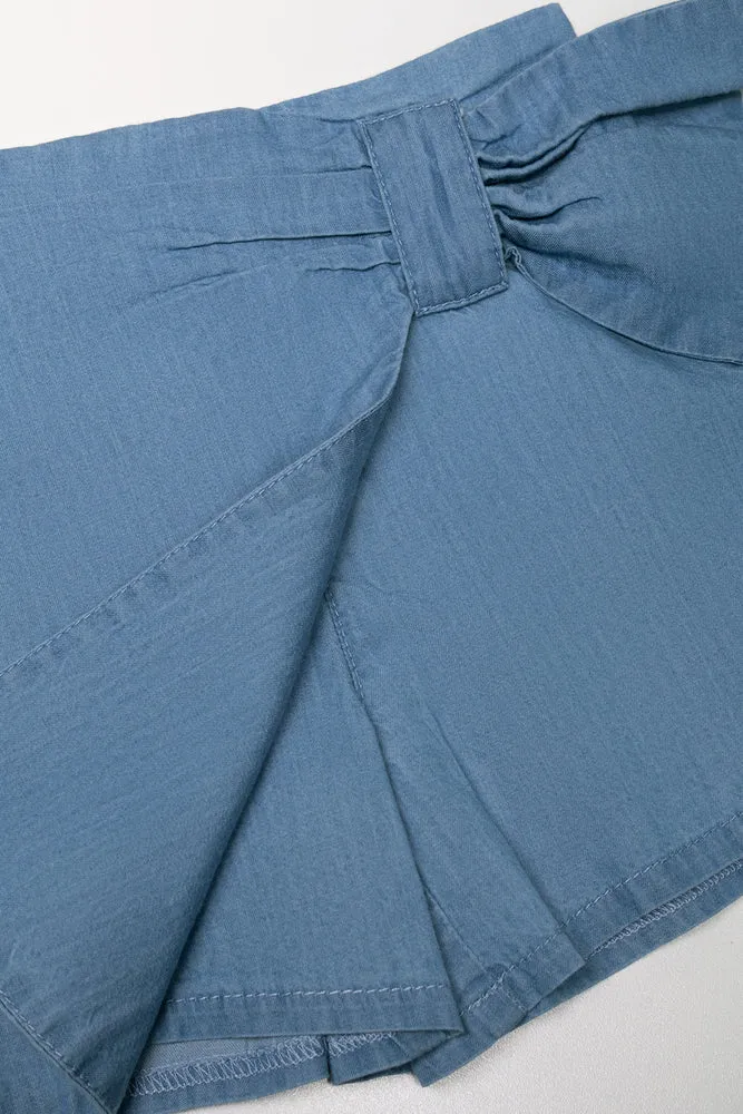 Bow Skort Blue sold by Ackermas product image thumbnail 2