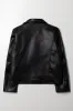 PU Biker Jacket Black sold by Ackermas