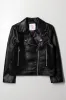 PU Biker Jacket Black sold by Ackermas