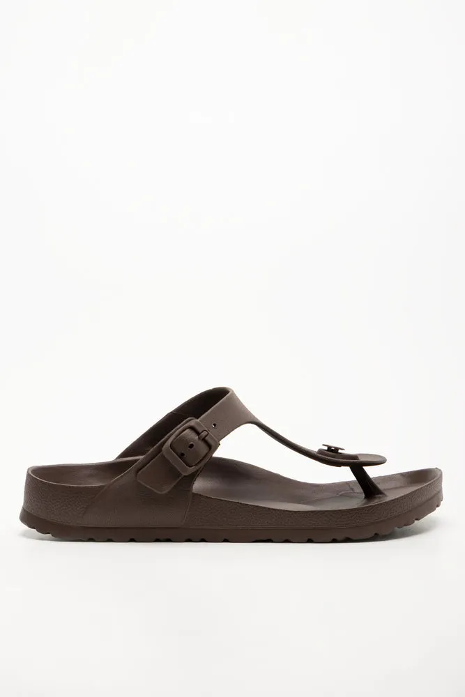 Thong Moulded Sandals Brown sold by Ackermas product image thumbnail 2