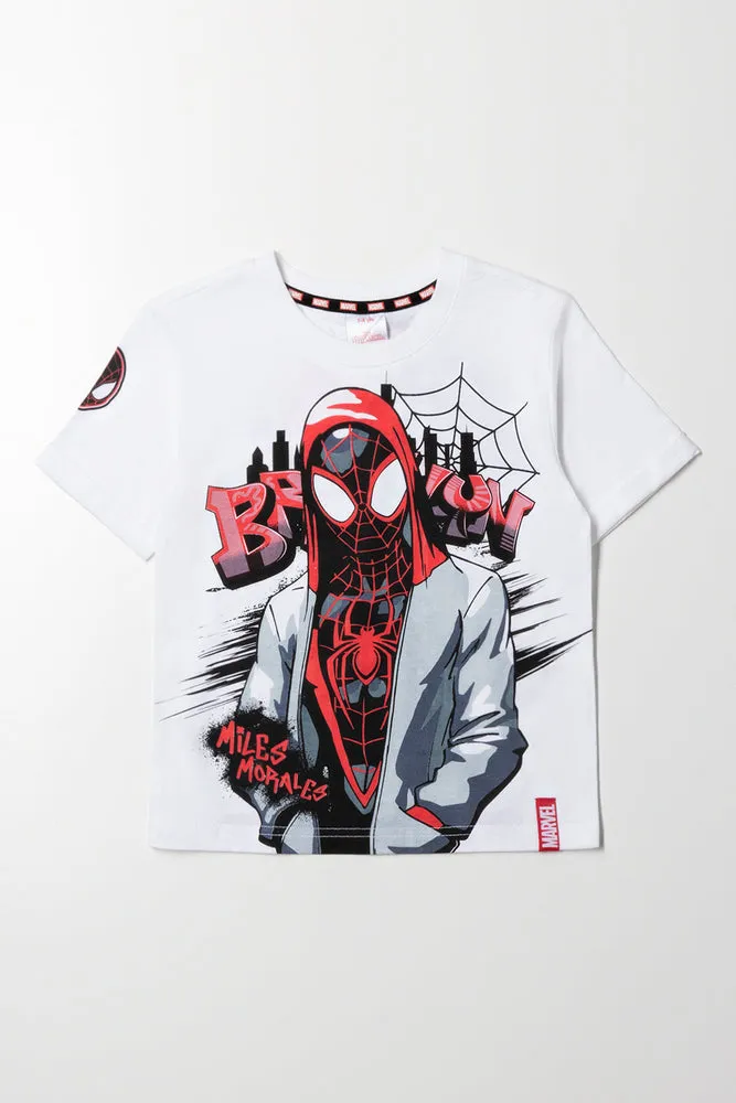 Spider-Man T-Shirt White sold by Ackermas