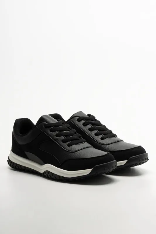 Rugged Retro Trainers Black sold by Ackermas