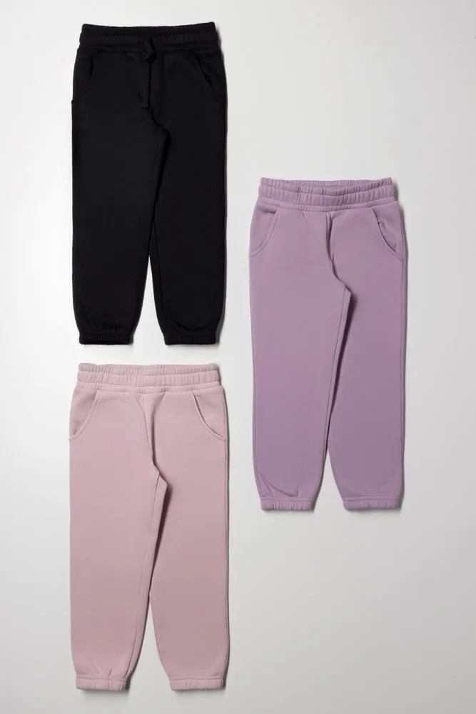 3 Pack Trackpants Purple And Black sold by Ackermas