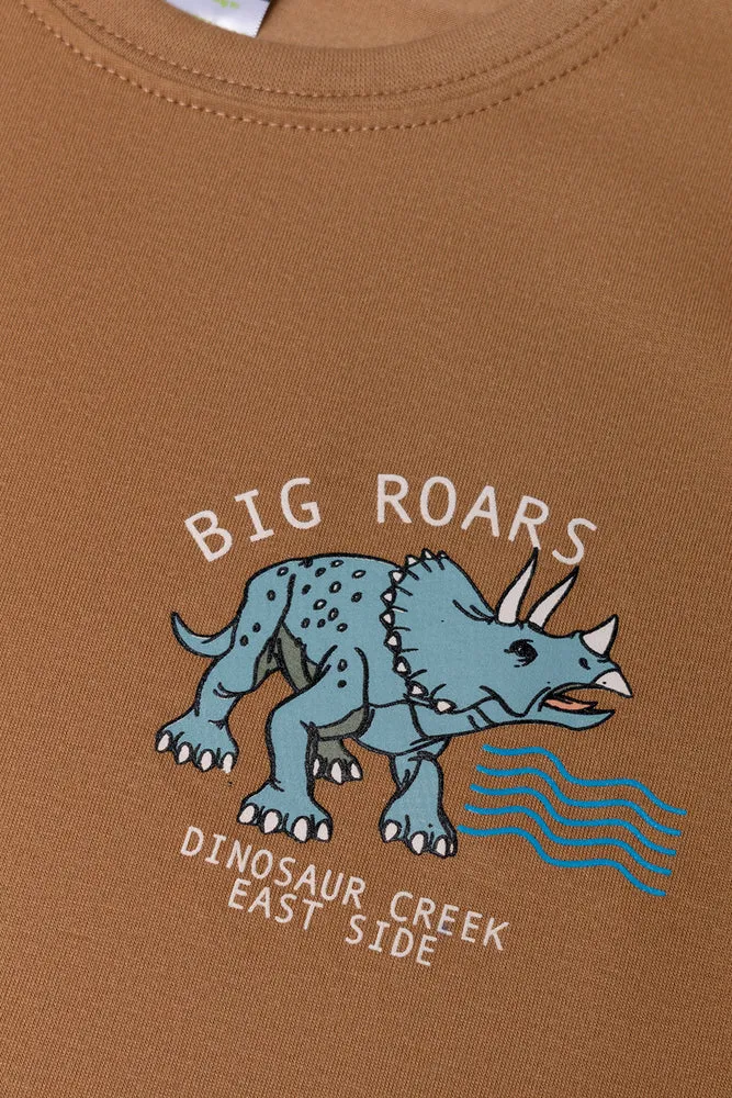 Short Sleeve T-Shirt Brown sold by Ackermas product image thumbnail 2