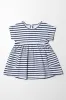 Stripe Dress With Pockets White And Navy sold by Ackermas
