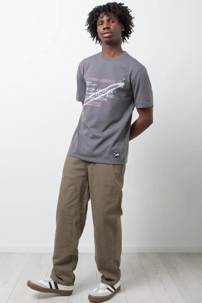 Short Sleeve T-Shirt Dark Grey sold by Ackermas product image thumbnail 2