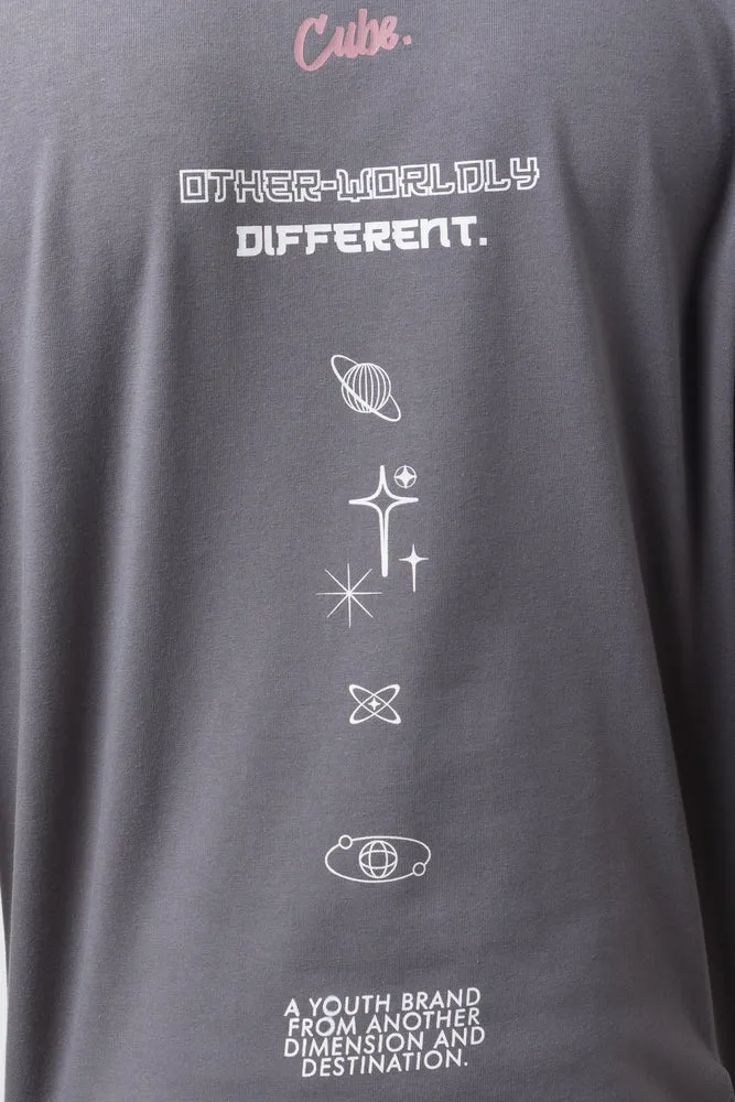 Short Sleeve T-Shirt Dark Grey sold by Ackermas product image thumbnail 5