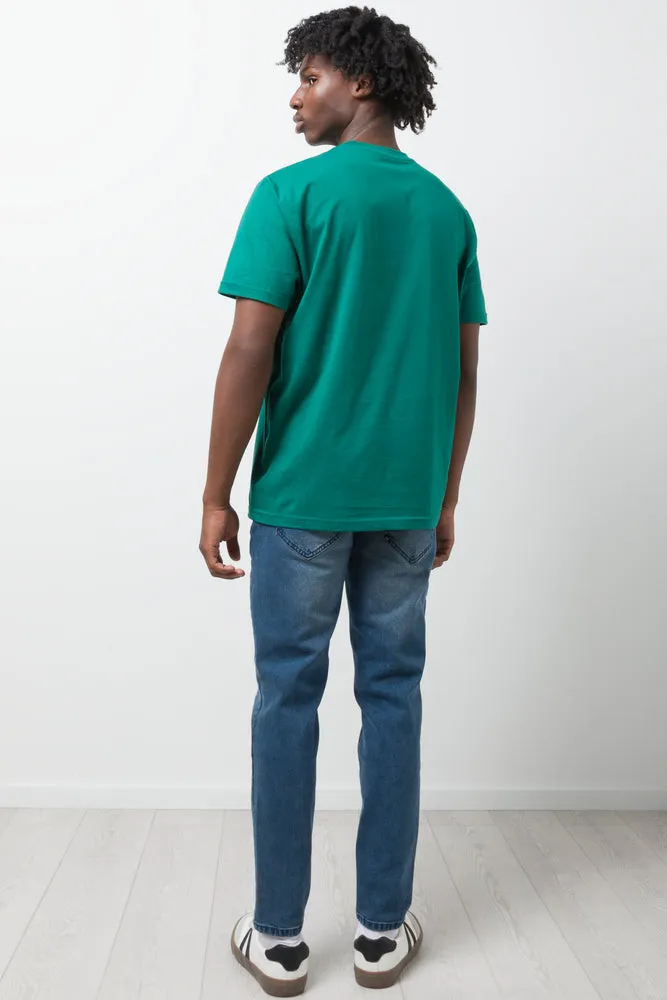 CUBE Short Sleeve T-Shirt Green sold by Ackermas product image thumbnail 3