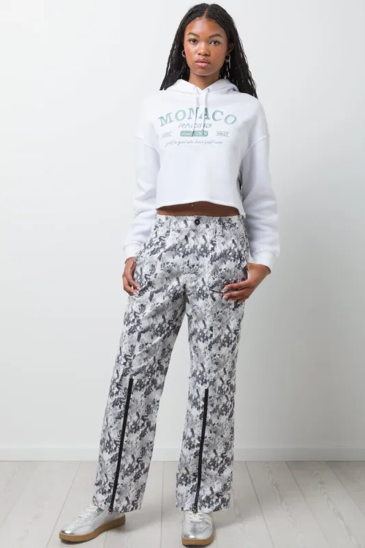 Cargo Pants With Zip Grey sold by Ackermas