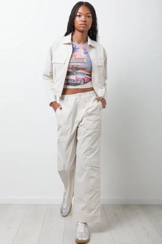 Cargo Pants Natural sold by Ackermas