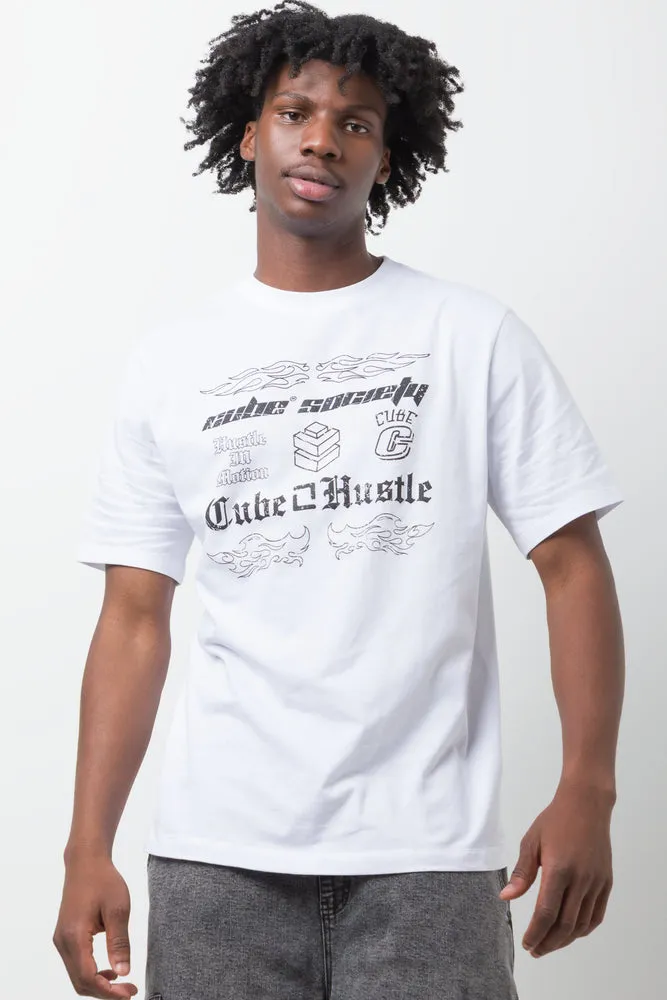 T-Shirt White sold by Ackermas