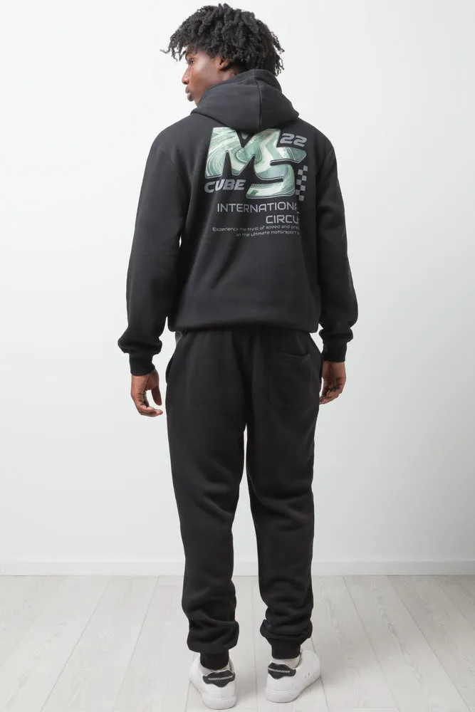 Cuffed Jogger Trackpants Black sold by Ackermas product image thumbnail 4