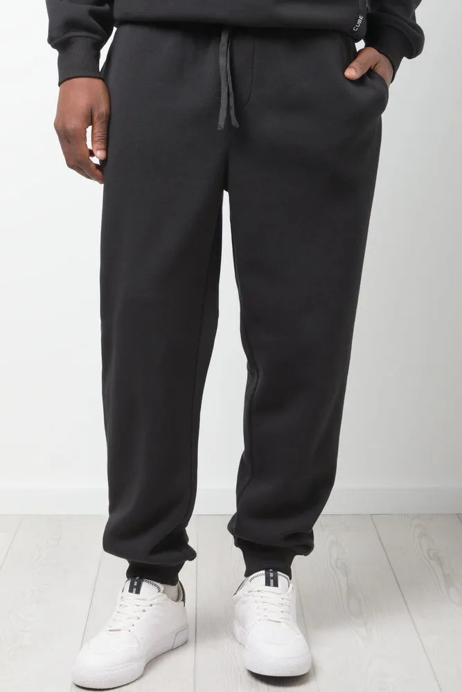 Cuffed Jogger Trackpants Black sold by Ackermas product image thumbnail 2