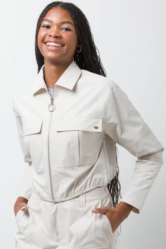 Utility Jacket Natural sold by Ackermas