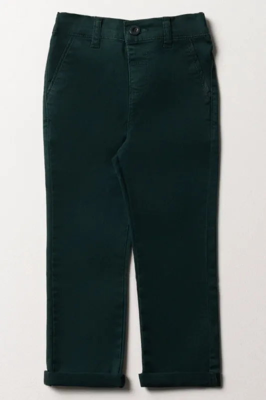 Chino Pants Dark Green sold by Ackermas