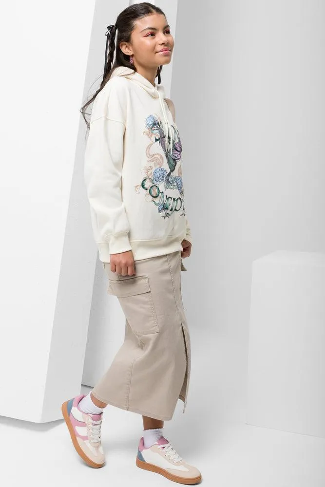 Oversized Hoodie White sold by Ackermas product image thumbnail 2