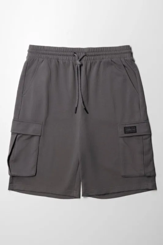 Cargo Shorts Dark Grey sold by Ackermas