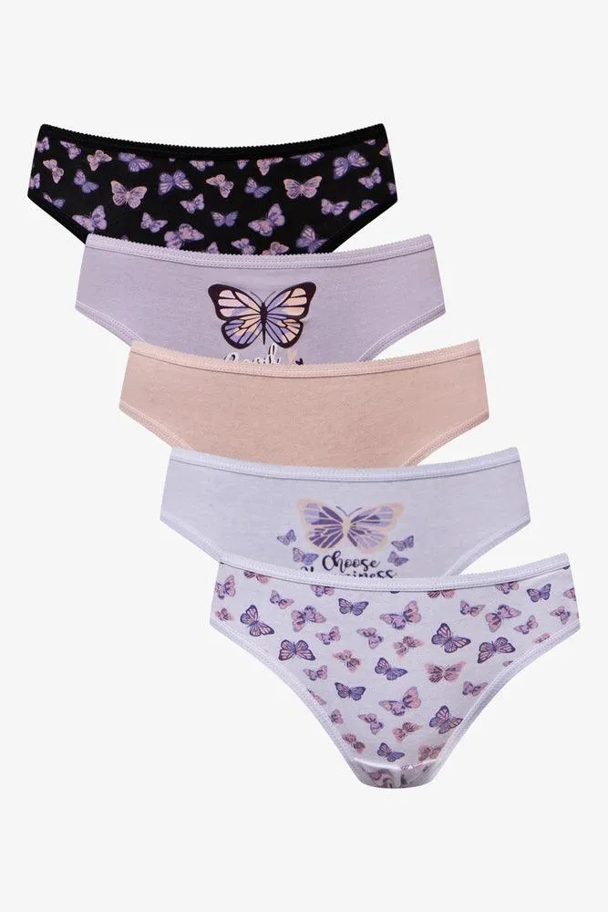 5 Pack Butterfly Bikini Panties Multi sold by Ackermas