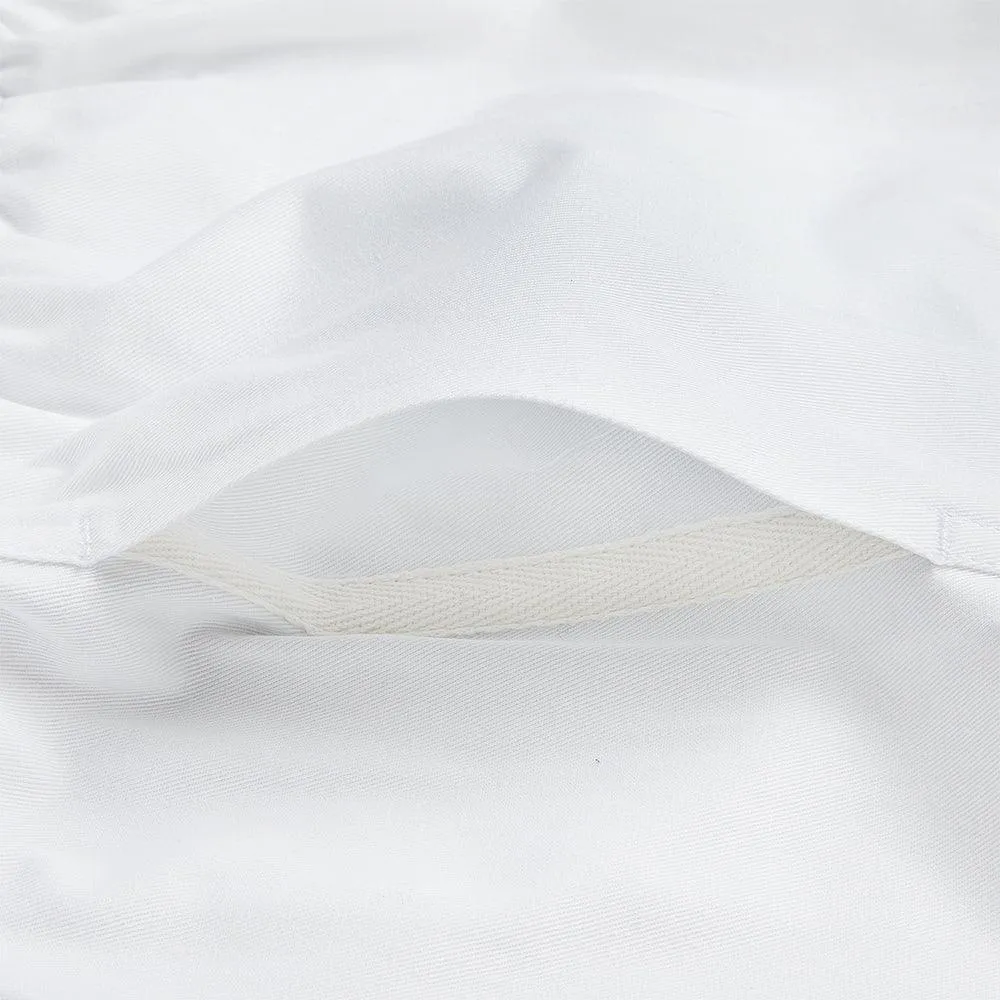 Unisex School Sports Shorts White sold by Ackermas product image thumbnail 4