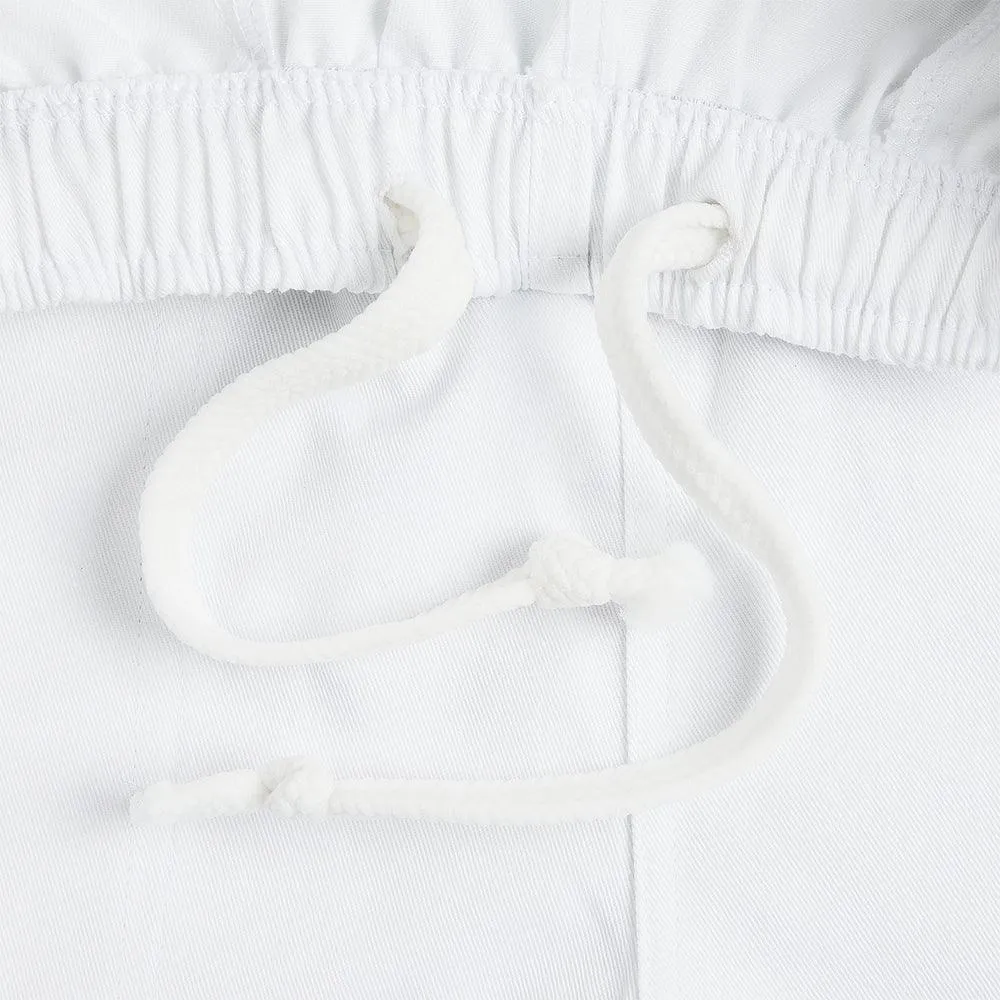 Unisex School Sports Shorts White sold by Ackermas product image thumbnail 3