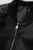 Biker Bomber Jacket Black sold by Ackermas
