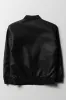 Biker Bomber Jacket Black sold by Ackermas