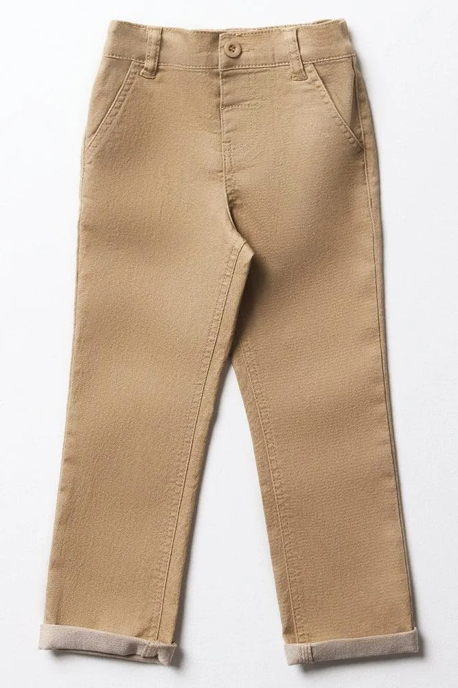 Chino Pants Natural sold by Ackermas