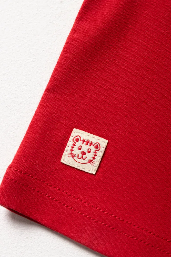 Short Sleeve T-Shirt Red sold by Ackermas product image thumbnail 2