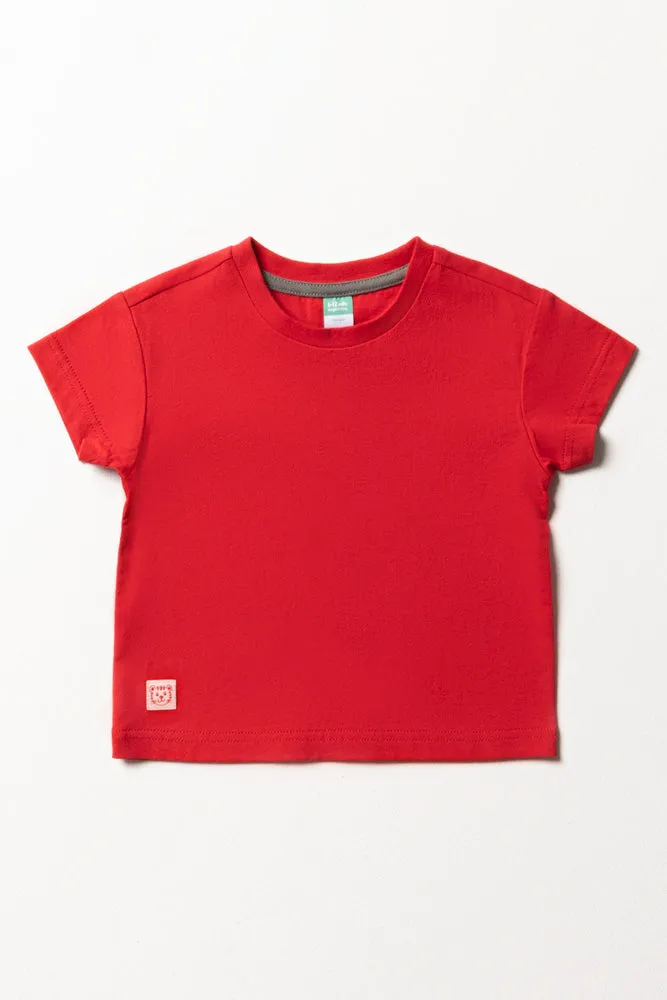 Short Sleeve T-Shirt Red sold by Ackermas