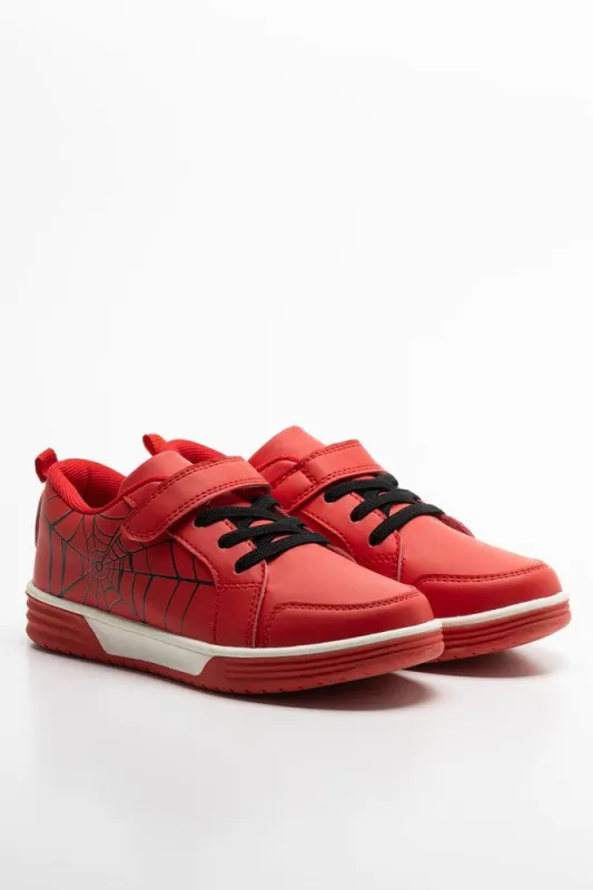 Spider-Man Sneaker Red sold by Ackermas