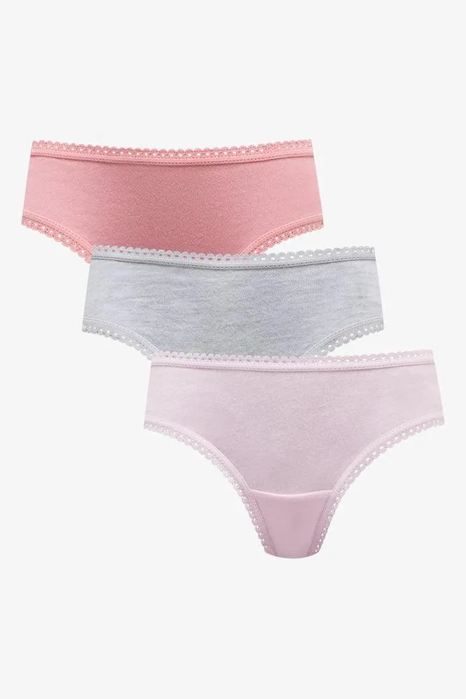 3 Pack Bikini Panties Multi sold by Ackermas