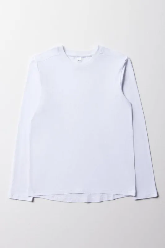 Long Sleeve T-Shirt White sold by Ackermas